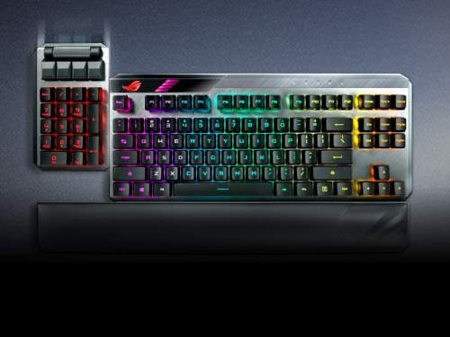 ASUS ROG Claymore II mehanička gaming tastatura sa odvojivim numpad-om