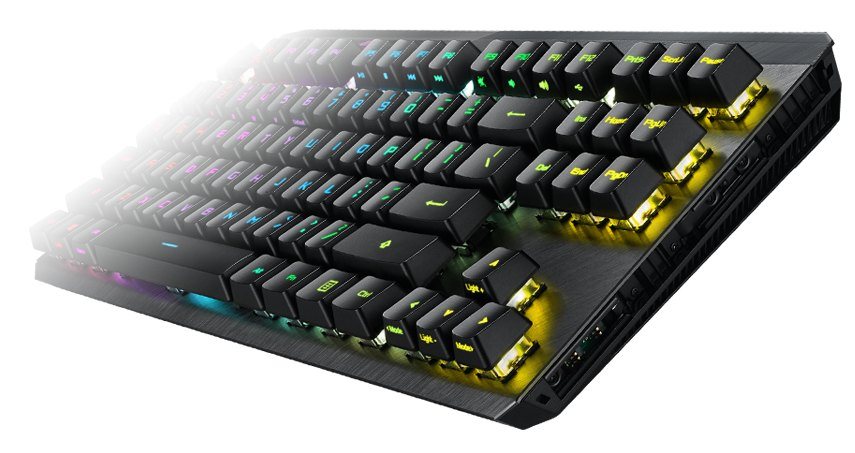 Klizni sistem za prikačinjanje Numpad-a na ROG Claymore II tastaturu