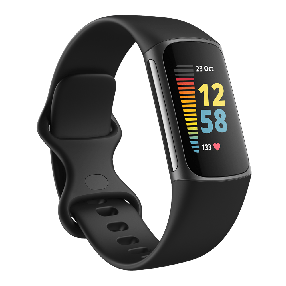 FITBIT Charge 5 Graphite/Black Fitnes narukvica