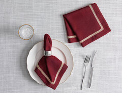 MADAME COCO Amata Platnene salvete, 2 komada, Crvene