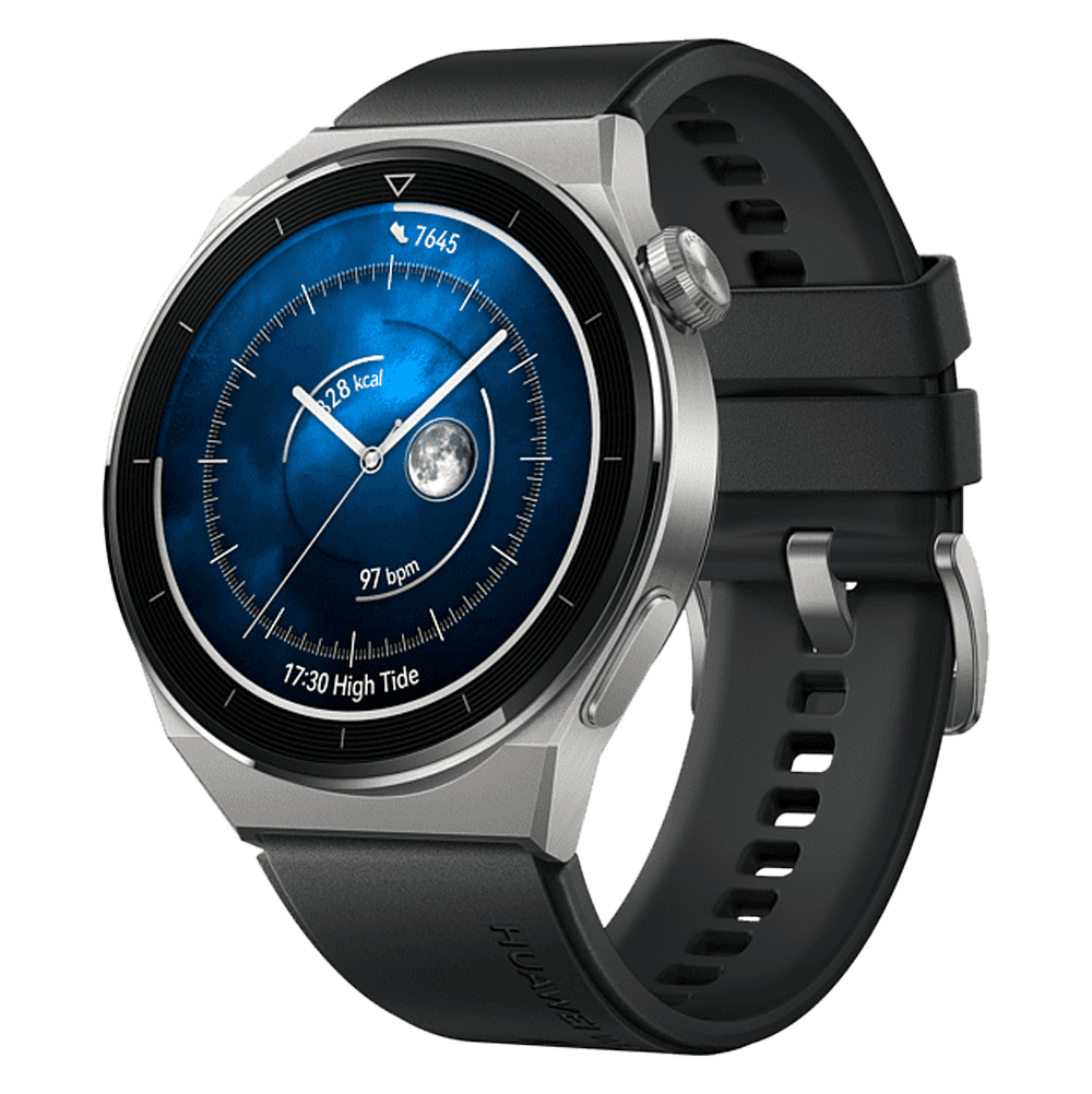 Huawei SW GT3 PRO 46mm Titanium/Silikon Black Pametni sat