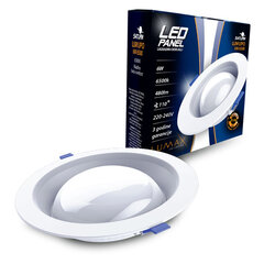 LUMAX Ugradni-okrugli LED Panel SATURN LUMUPO-6W 6500K 480lm Ø130x42