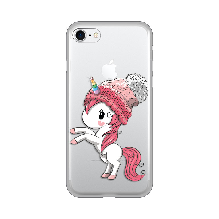 Maska Silikonska Print Skin Za Iphone 7/8/SE (2020) Winter Unicorn