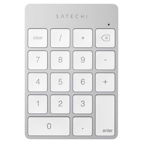 SATECHI Bežična numerička tastatura Aluminium Slim Bluetooth (Srebrna) ST-SALKPS