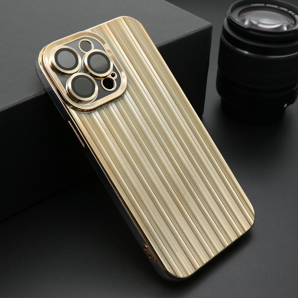 Maska za telefon SHINING LINE za iPhone 14 Pro Max (6.7) zlatna