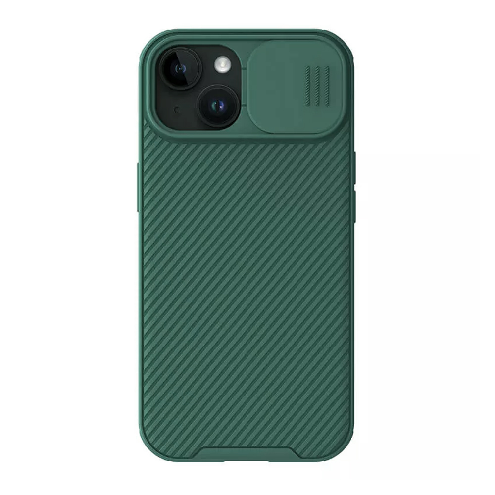 NILLKIN Maska za telefon Cam Shield Pro za iPhone 15 Pro (6.1) zelena