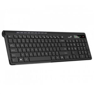 Genius SlimStar 7230 US bežična slim tastatura crna