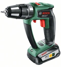 BOSCH Akumulatorska bušilica odvrtač PSB 18 LI-2 Ergonomic sa jednim akumulatorom 06039B0300