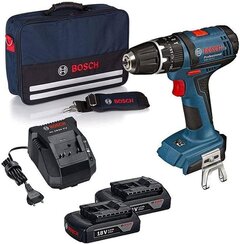 BOSCH Akumulatorska Bušilica-Odvrtač GSB 18-2-Li, 2x1.5Ah