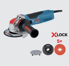 BOSCH GWX 19-125 S Ugaona brusilica mala + 5x X-Lock 0615990M34