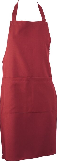 LACUNA Kecelja za konobare preko vrata bordo