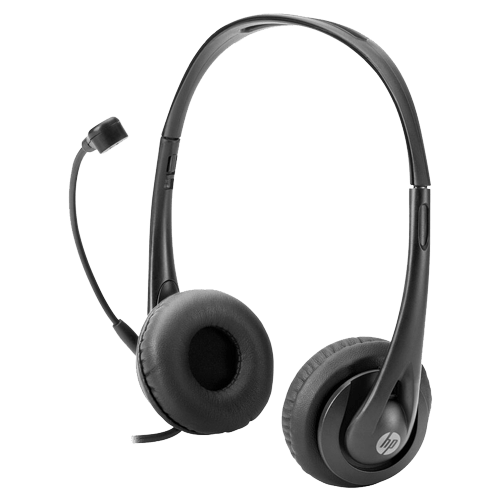 HP Stereo USB T1A67AA Žične Slušalice Crne