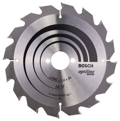 Bosch List kružne testere Optiline Wood 2608641184, 190 x 30 x 2,0 mm, 15