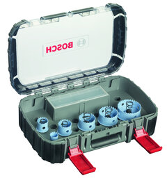 Bosch Special for Sheet Metal set kruna za bušenje, 9 delova: Za vibracione bušilice, Za čekiće za bušenje, Za bušilice 22x20mm, 2608580881