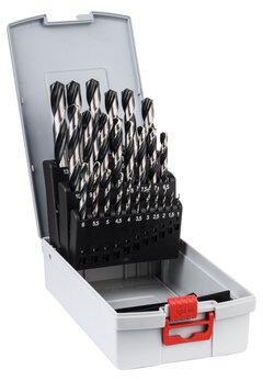Bosch HSS spiralna burgija PointTeQ 25-delni ProBox 2608577351