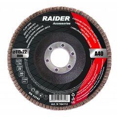Raider А-40  Lamelni brusni papir, 115mm