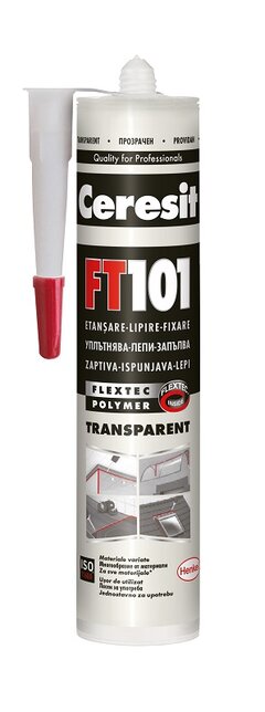Ceresit FT101 Multifunkcionalan silikon, 280ml, Braon