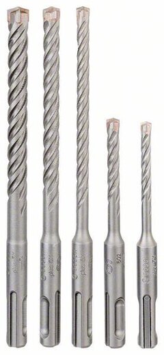 BOSCH Set hamer burgija SDS plus-5X 2608833910, 5; 6; 6; 8; 10 mm 5/1
