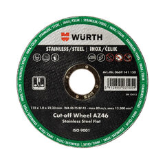 WURTH Rezna ploča za Inox 125mm