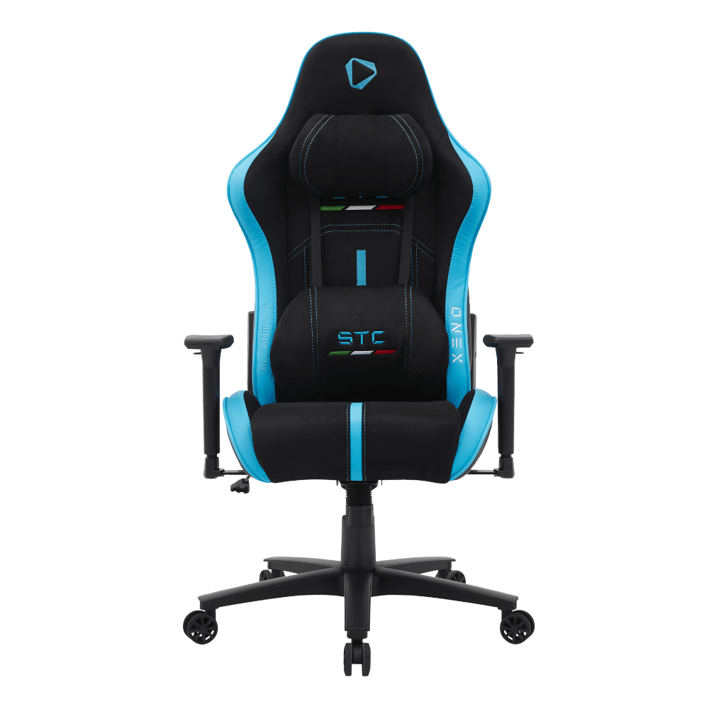 ONEX STC Alcantara Black/Blue Gejmerska stolica