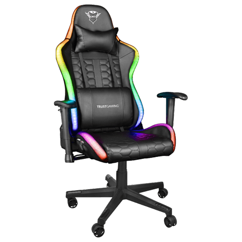 TRUST Gejmerska stolica GXT 716 Rizza RGB (Crna)