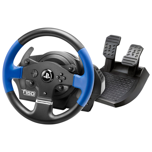THRUSTMASTER gejmerski volan T150 FORCE FEEDBACK (Crno/Plavi) - 4160628