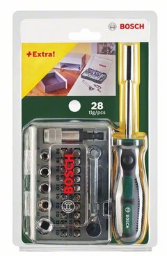 BOSCH Set mini čegrtaljke + ručni odvrtač 27/1 2607017331