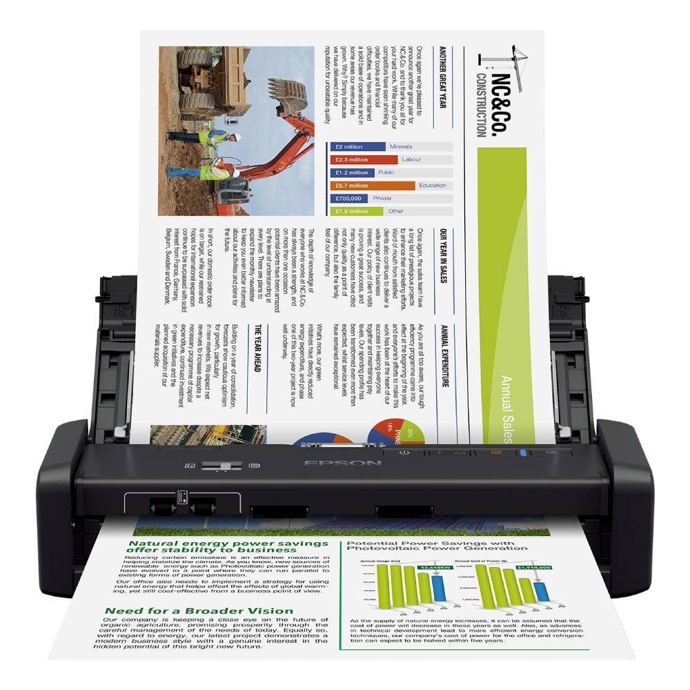 EPSON WorkForce DS-360W WiFi Prenosni skener