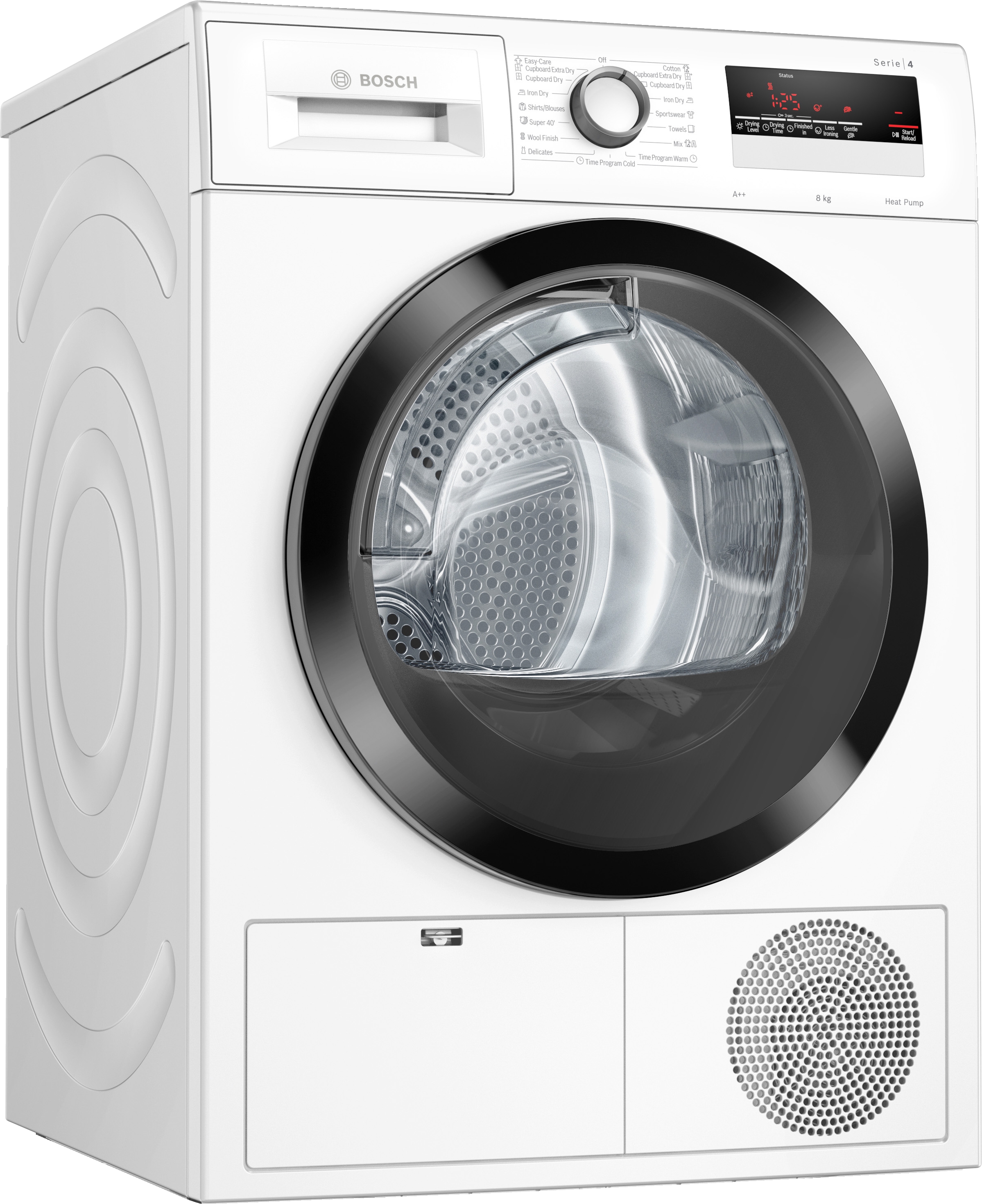 BOSCH Mašina za sušenje veša sa toplotnom pumpom WTH85204BY bela