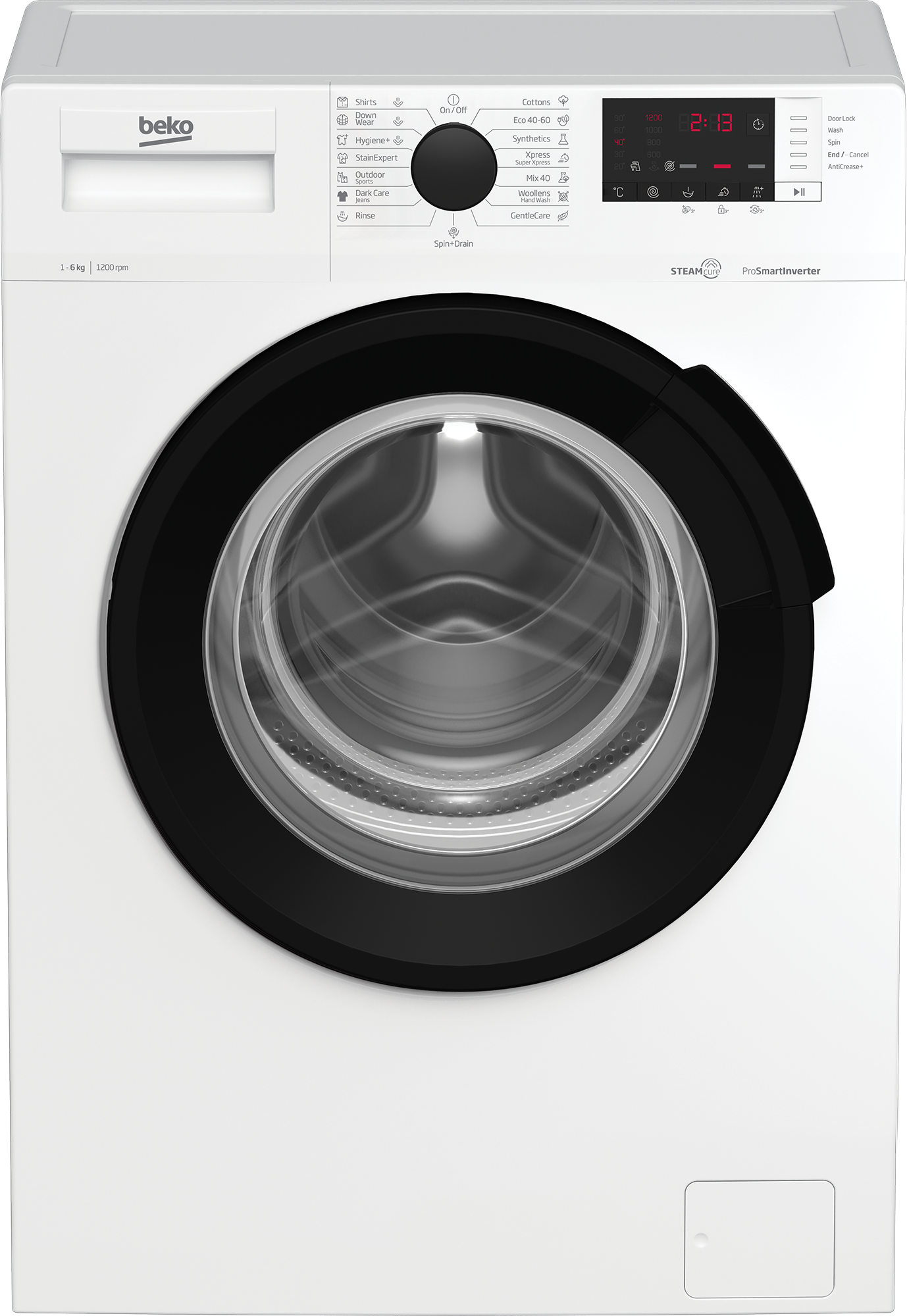 BEKO WUE 6612D BA Mašina za pranje veša, 6 kg