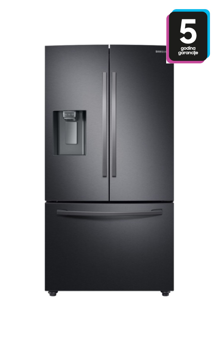 SAMSUNG Side by side frižider RF23R62E3B1 crni