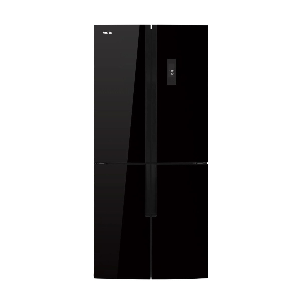 Amica FY5069.6GDF Side by side frižider, 316/176, NoFrost, Crni