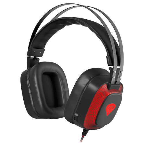 Natec Genesis RADON 720 Gaming Slušalice Crne/Crvene