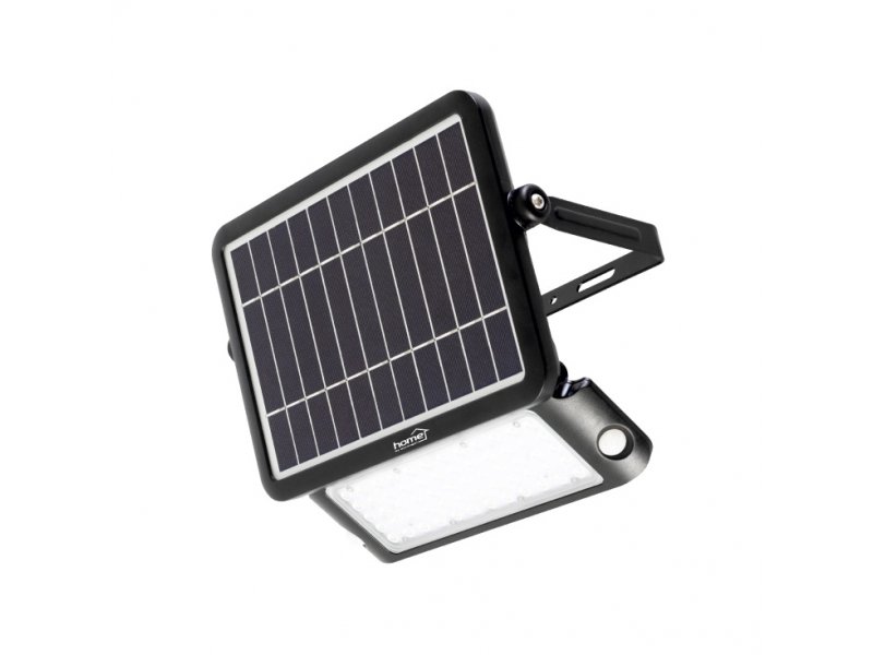 HOME Solarni LED reflektor sa senzorom pokreta, 10W