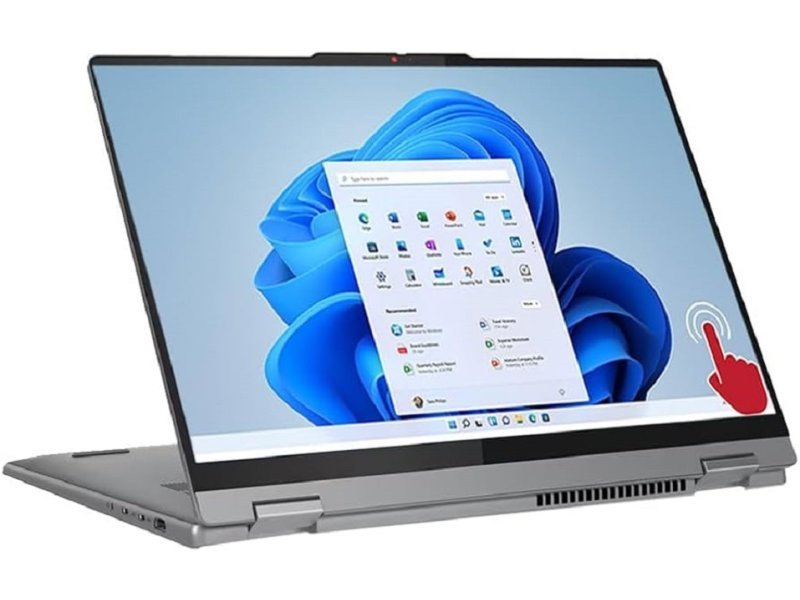 LENOVO IdeaPad 5 2-in-1 16AHP9 (Luna Grey) WUXGA IPS Touch, R7 8845HS, 16GB, 1TB SSD (83DS0017YA)
