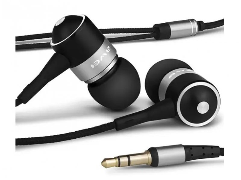 AWEI ES-Q3 slušalice 3.5mm Crne