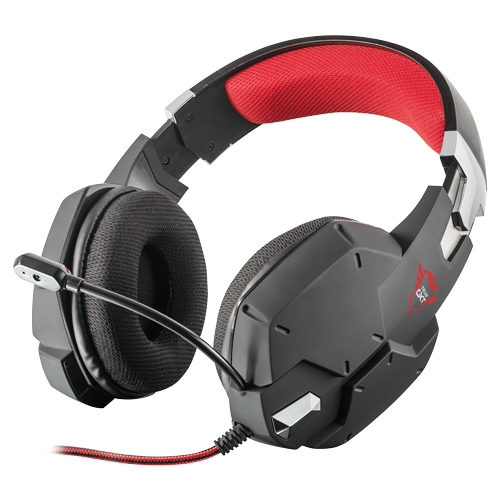 Trust GXT 322 CARUS Gaming Slušalice Crne/crvena