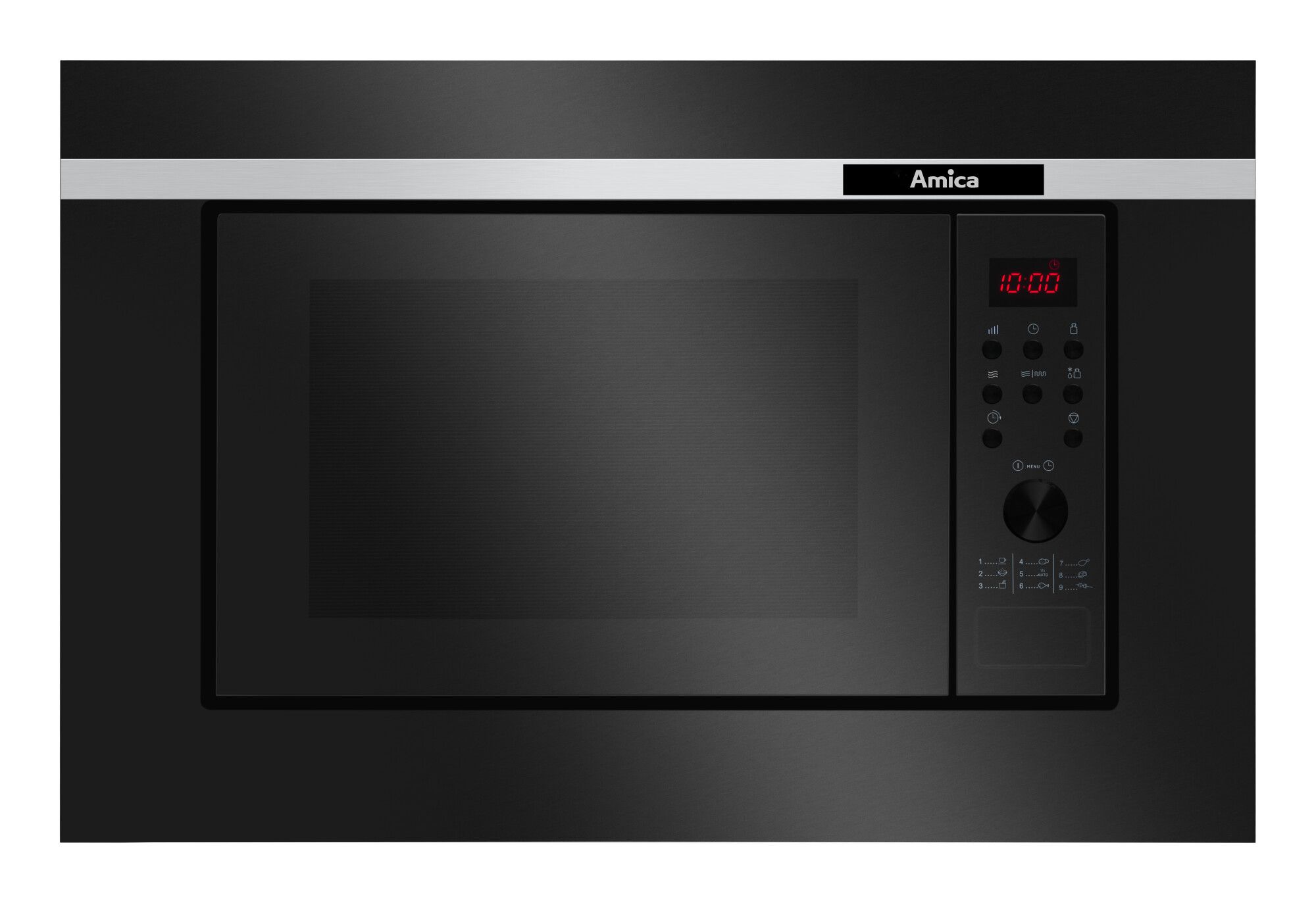 Amica FUSION AMGB20E1GB Mikrotalasna rerna, 8 programa, 1200W, Crna