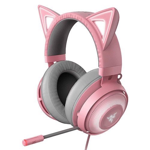 RAZER Gaming slušalice Kraken Kitty Edition roze
