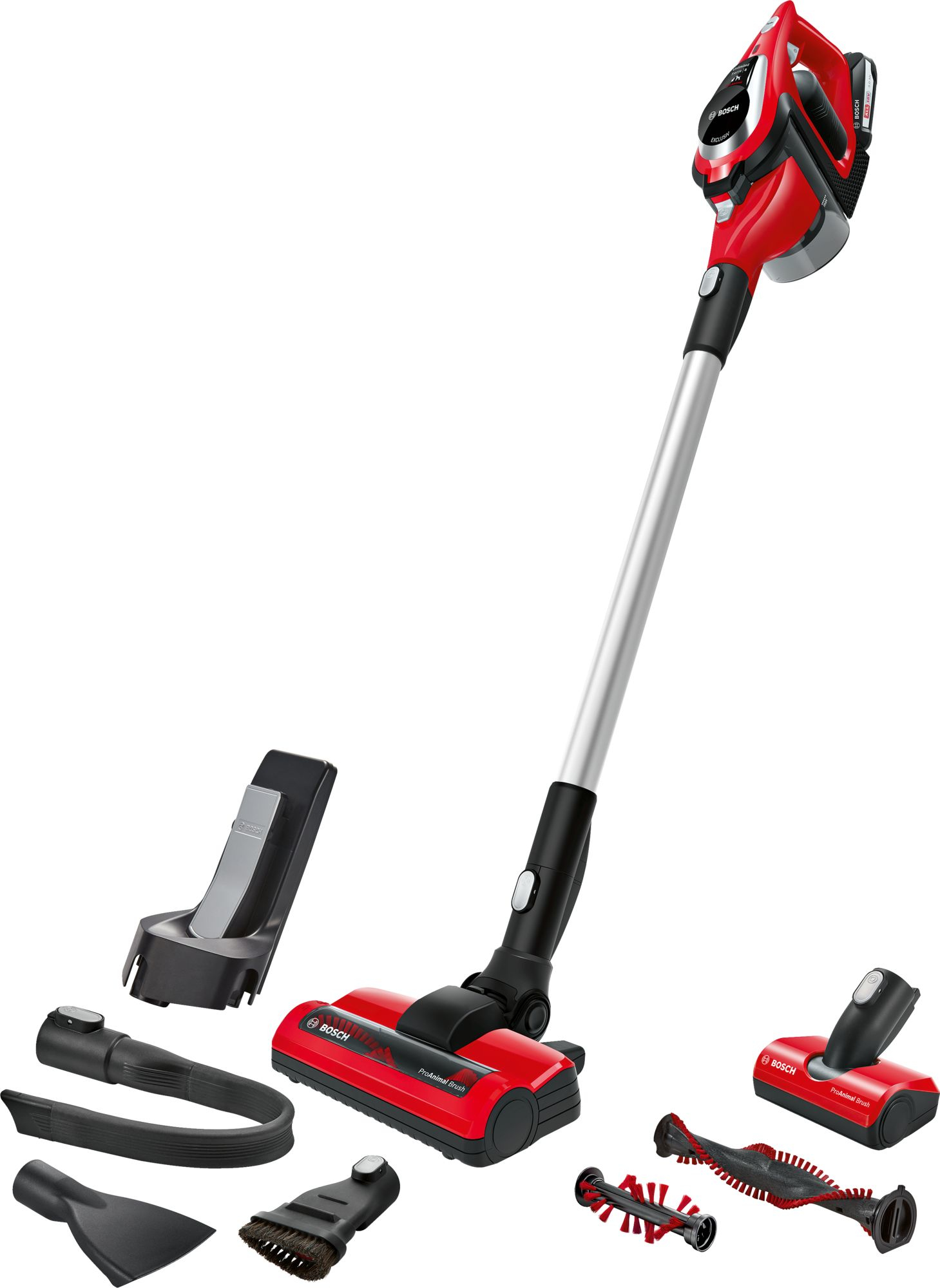 Bosch Serie 8 BBS81PETM ručni usisivač Bez kesa Crveno