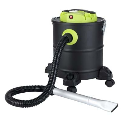 Qlima ASZ 1020 usisivač za pepeo 1200 AW 12 L Crno, Zeleno, Srebrno