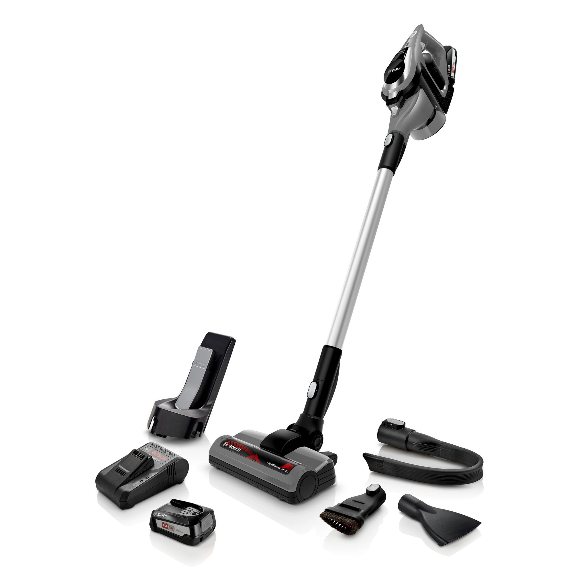 Bosch Serie 8 BCS812KA2 štapni usisivač i električna metla Bez kesa 0,4 L Crno, Srebrno