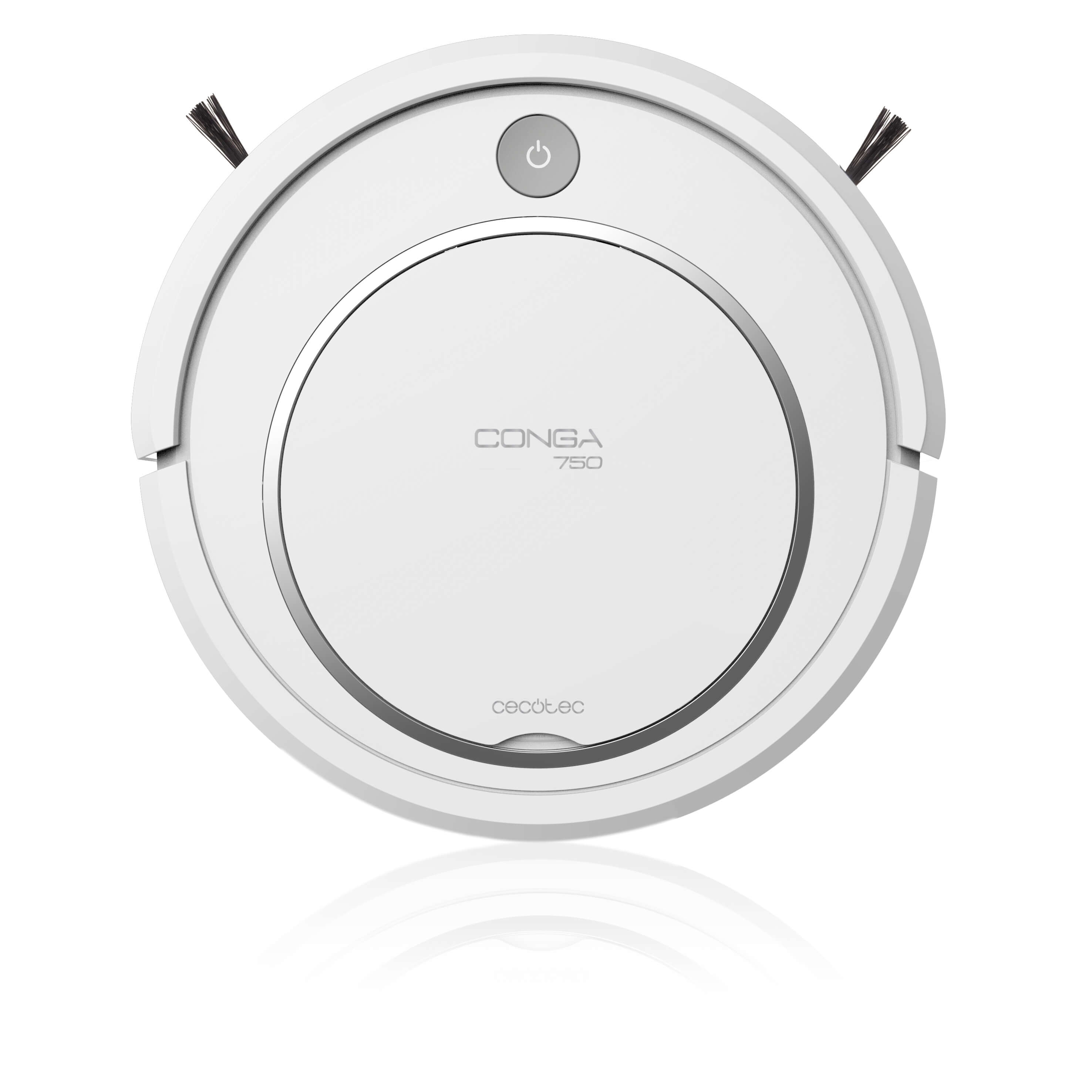 Cecotec Conga Serie 750 robot usisivač 0,3 L Kesa Belo