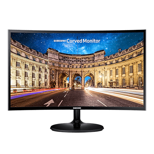 Samsung Monitor zakrivljeni gaming monitor 24 VA LC24F390FHRXEN