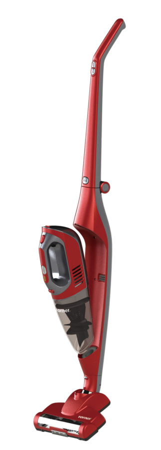 VORNER Štapni usisivač na baterije VVCB-0475 crveni