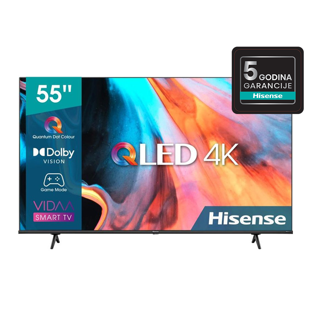 HISENSE Smart QLED Televizor 55" 55E7HQ 4K UHD