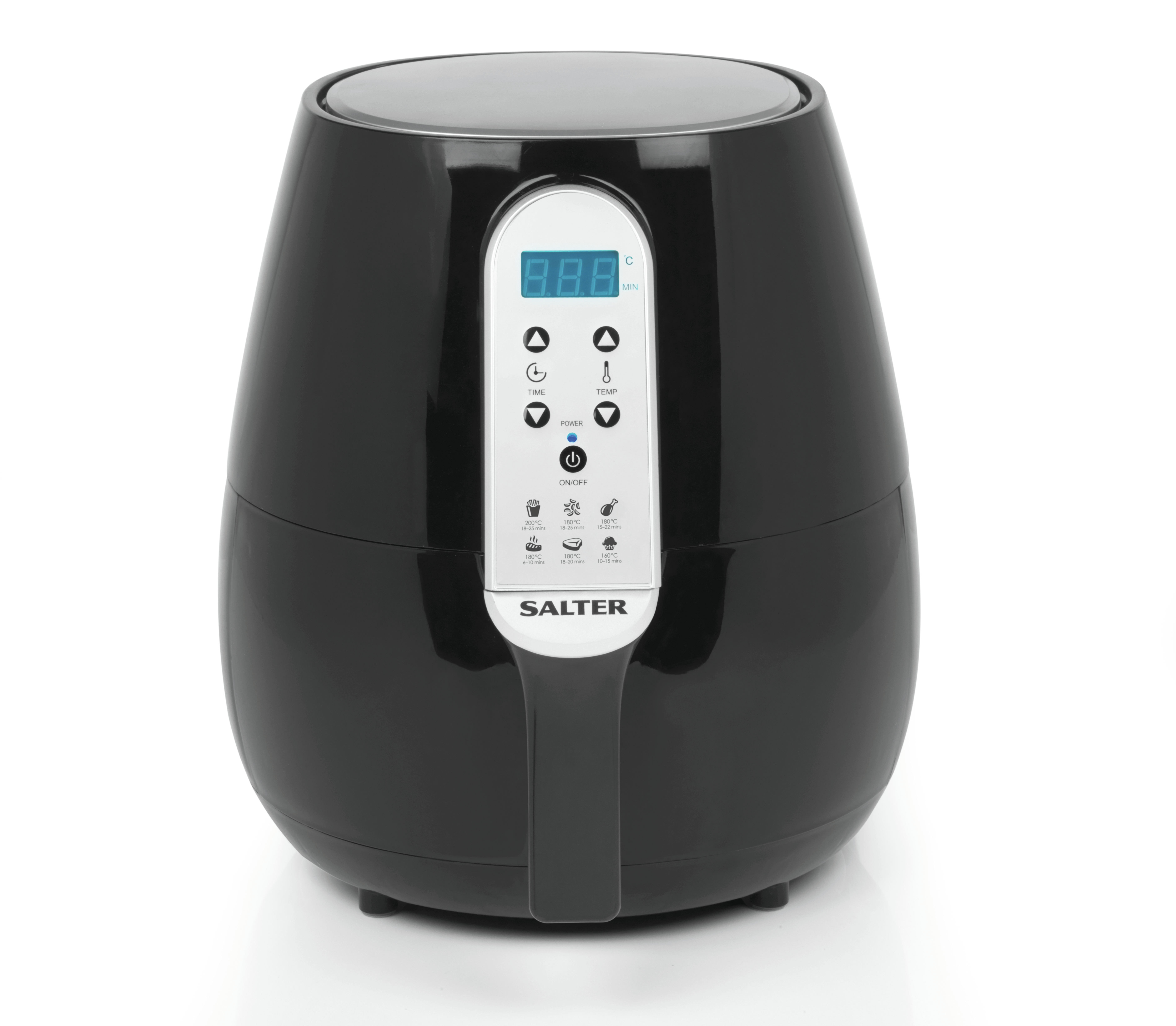 Salter EK2559-IT Jedan 4,5 L Samostalno 1500 W Friteza na vruć vazduh Crno