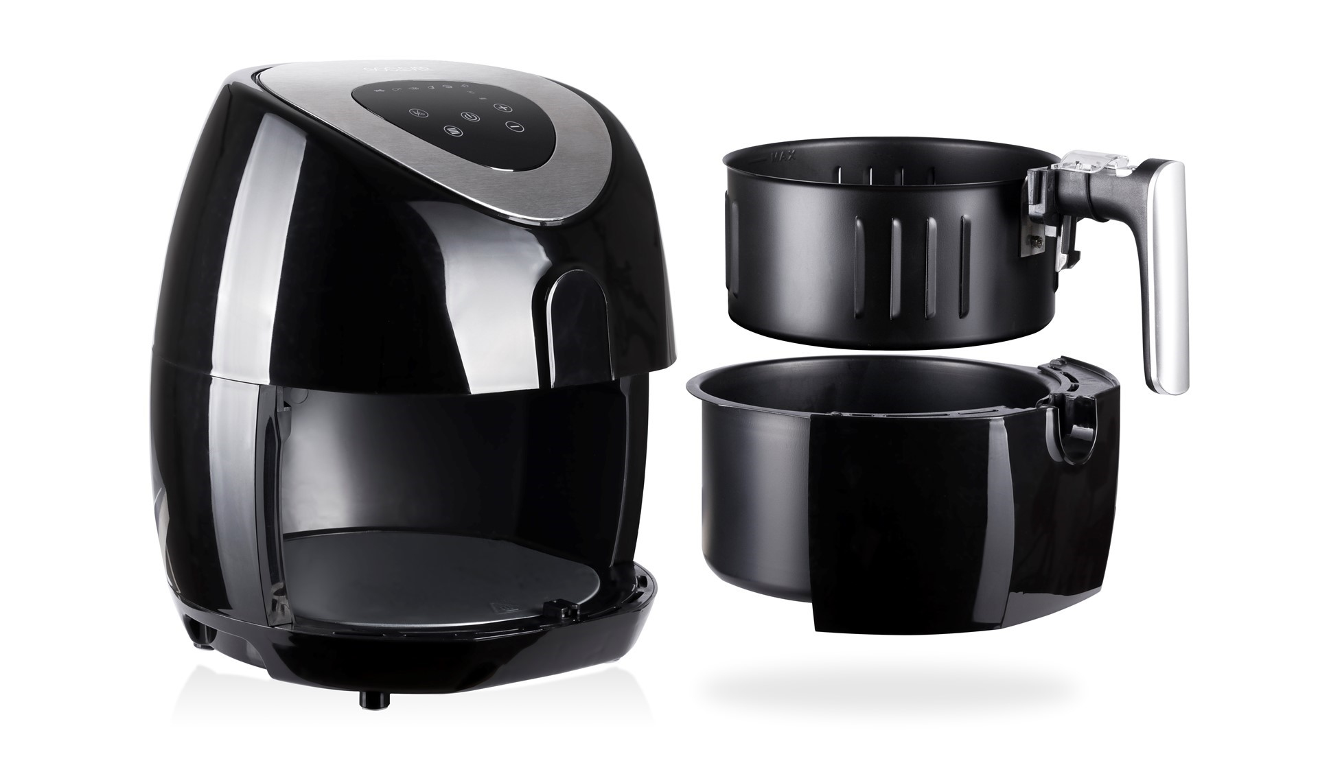 GOCLEVER HOT AIR FRYER Jedan 3,2 L Samostalno 1500 W Friteza na vruć vazduh Crno
