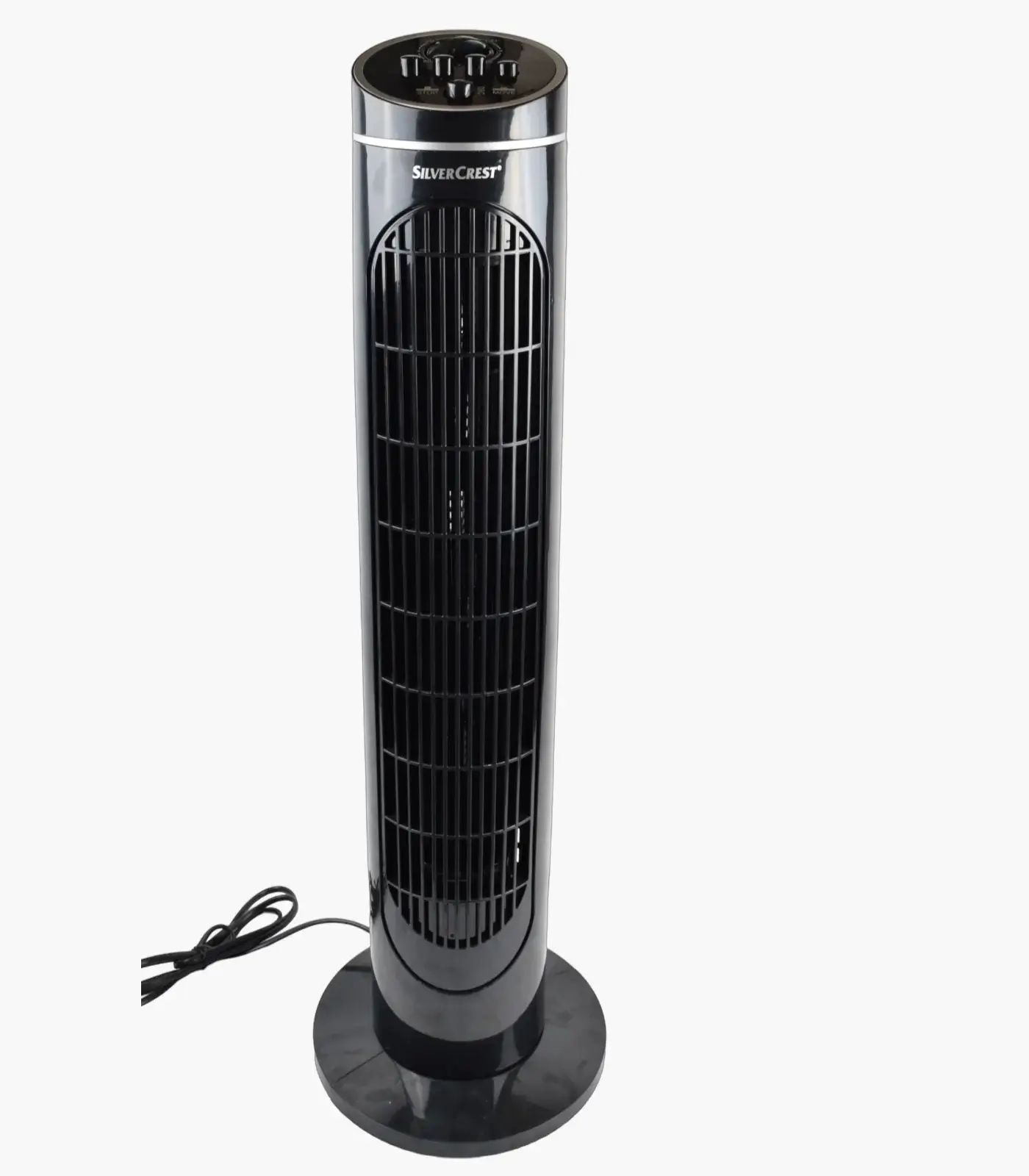 SILVERCREST Stubni ventilator crni