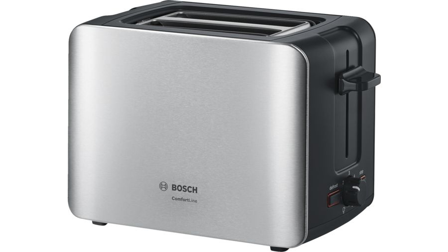 Bosch TAT6A913GB toster 2 kriške 1090 W Nerđajuči čelik